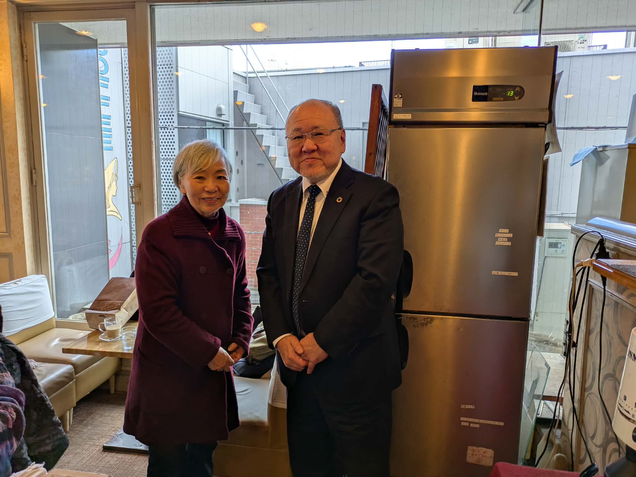 【中村桂子先生にご面談いただきました】